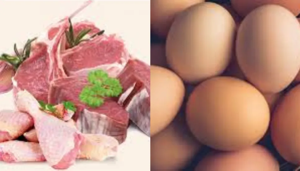 Meat, chicken and egg prices rise on Friday