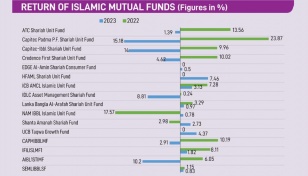 Most Islamic mutual funds’ returns fall
