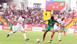 Bangladesh concede 0-1 goal defeat against Palestine
