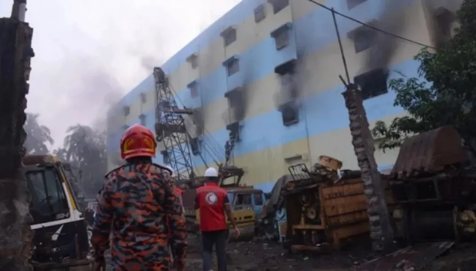 Chattogram shoe factory fire under control 