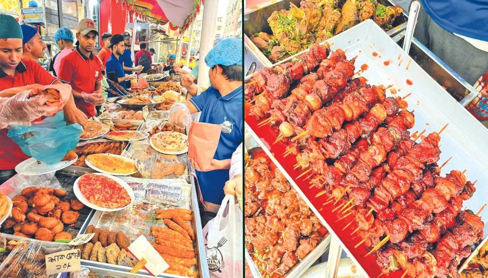 Khilgaon Iftar market draws huge crowd