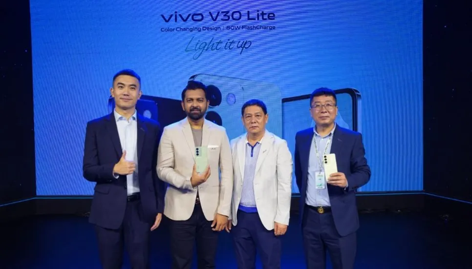 vivo V30 Lite in Star-Studded Event with Brand Ambassador Tahsan Khan