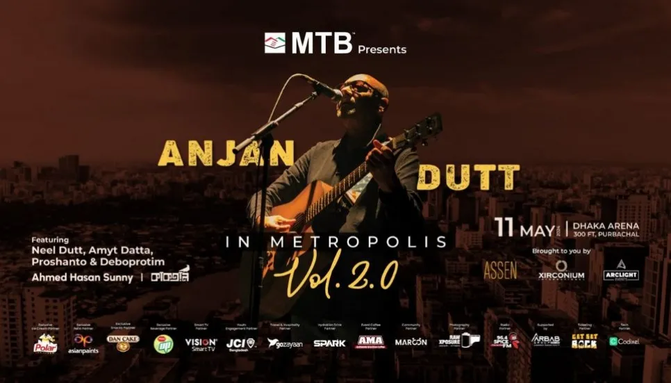 Anjan Dutt set to enthral fans in Dhaka