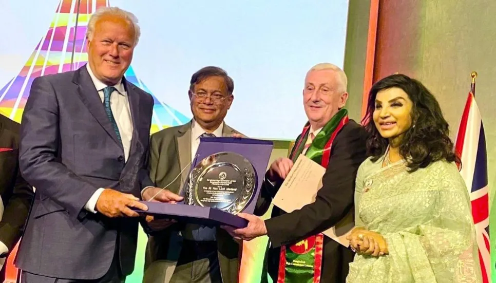 ‘Bangabandhu-Edward Heath’ & ‘Bangabandhu-Harold Wilson Friendship’ awards conveyed