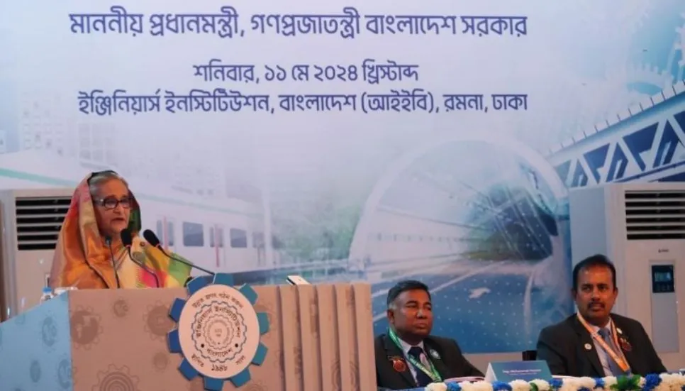 Engineers are driving for building Smart Bangladesh: PM