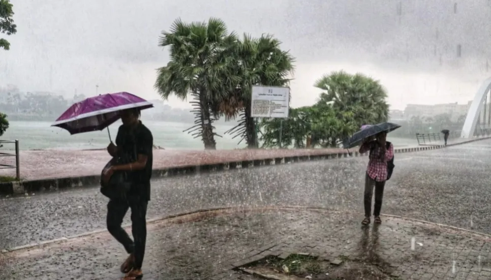 Rains likely to drench Dhaka, 6 other divisions in 24hrs