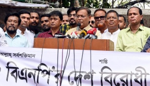 Hasan Mahmud accuses BNP of conspiring with Israeli lobby