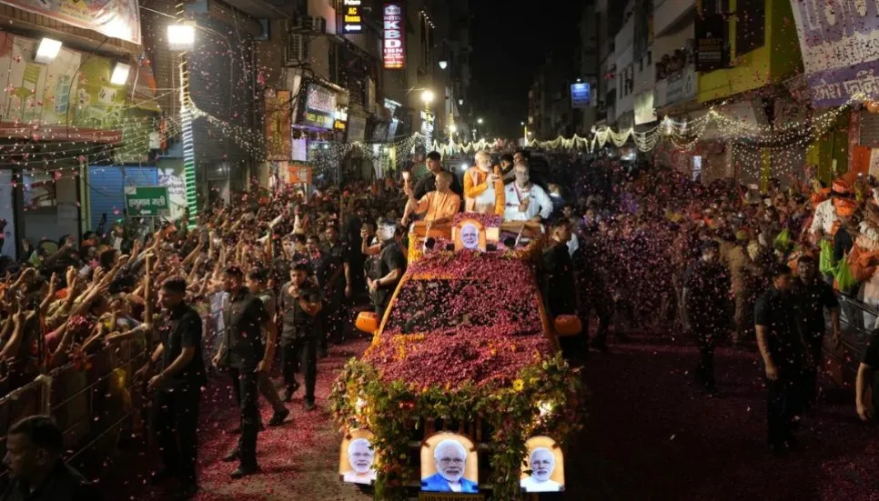 India PM Modi files his nomination for third term