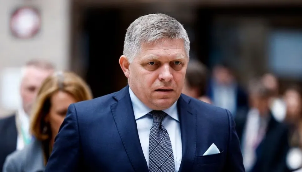 Slovak PM speaking but in serious condition after shooting