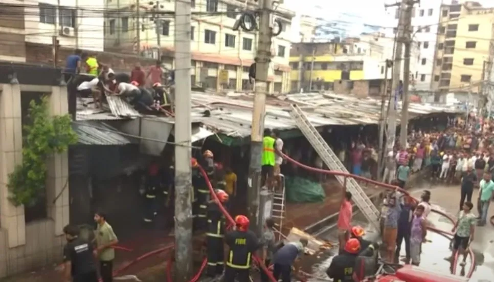 Fires doused quickly at Dhaka hotel and MTB Dholaikhal branch