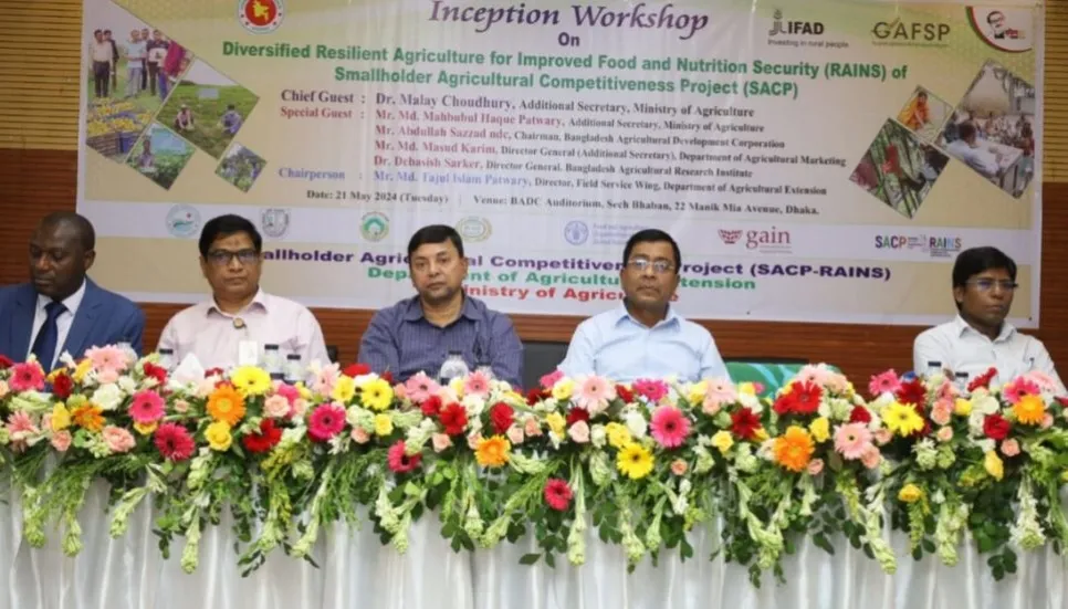 National Inception Workshop of SACP-RAINS held