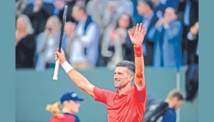 Djokovic celebrates 37th birthday with 1,100th win