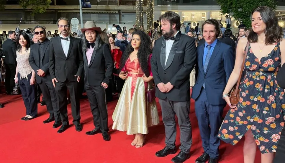 Bangladeshi critic Reeti walks official Cannes Red Carpet