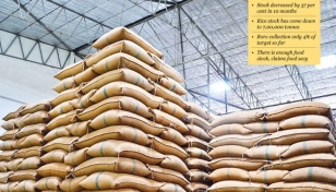 Govt food grain stocks rapidly decreasing