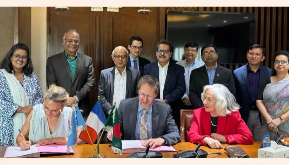 France, UNDP sign €1.2m deal to boost climate resilience in Bangladesh