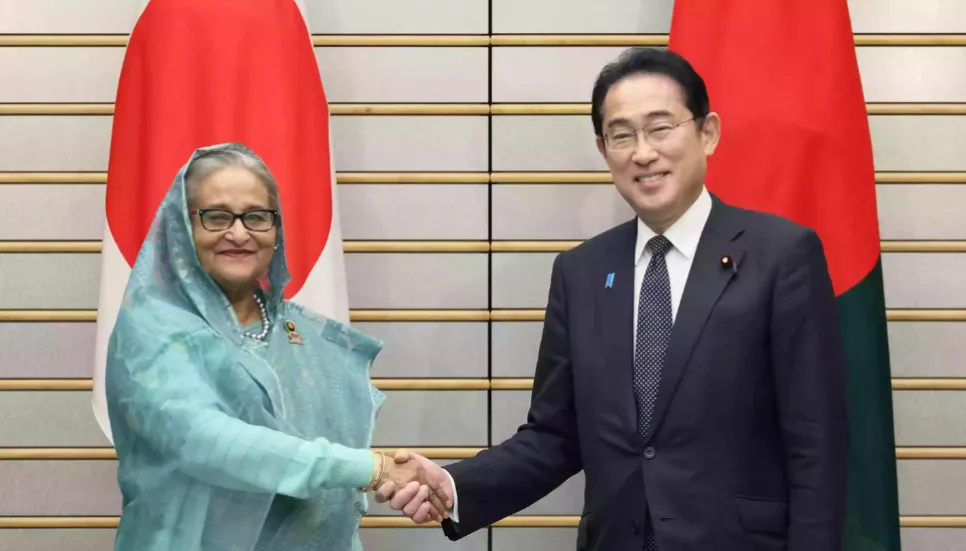 Japan always stands by Bangladesh, Kishida tells PM