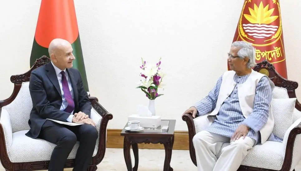 Dr Yunus, Italian envoy discuss issues of mutual interest