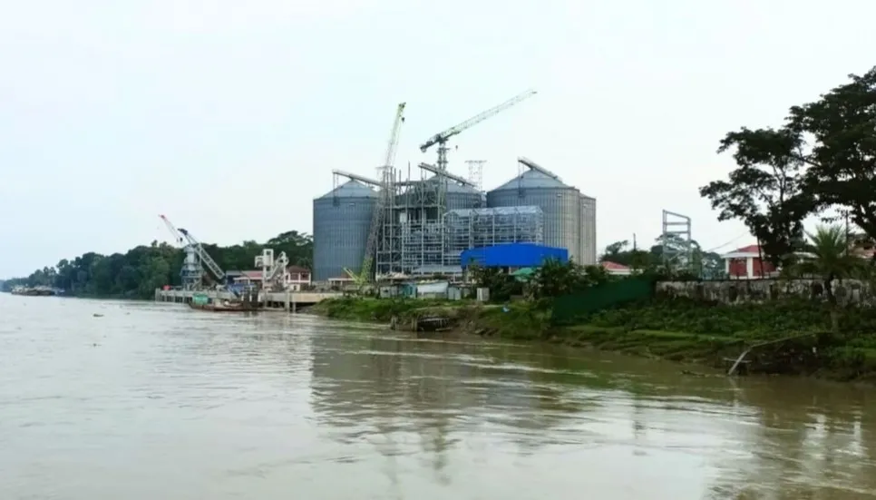 Khulna steel silo for wheat nears completion