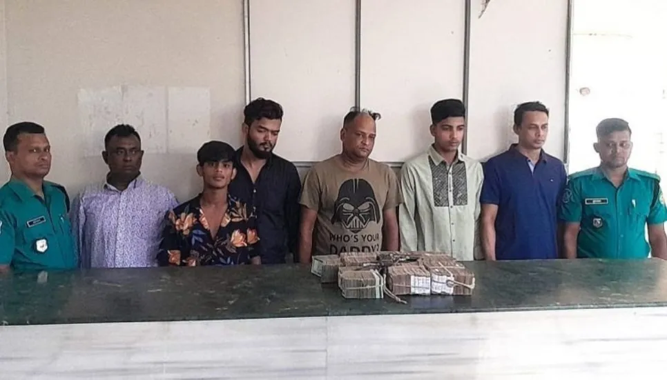 Police seize Tk57.50 lakh, arrest 6 on charge of cheating