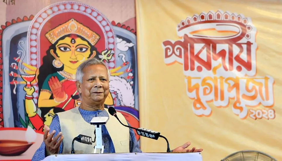 Bangladesh safe for all, regardless of caste or religion: Yunus