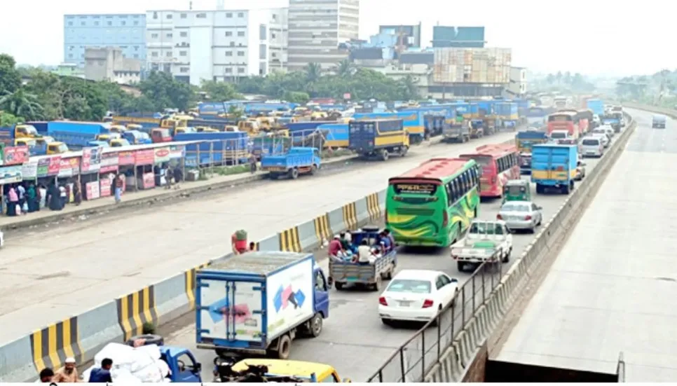 Dhk-Ctg Highway: A national road of nightmare