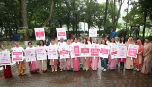 Gulshan Society holds breast cancer awareness event