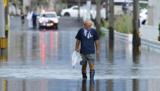 Storm creeps through Japan, bringing heavy rainfall