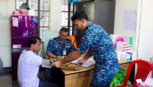 Armed forces medical, relief services continue