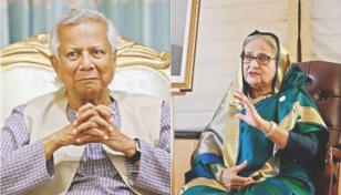 Hasina must keep quiet while in India: Yunus