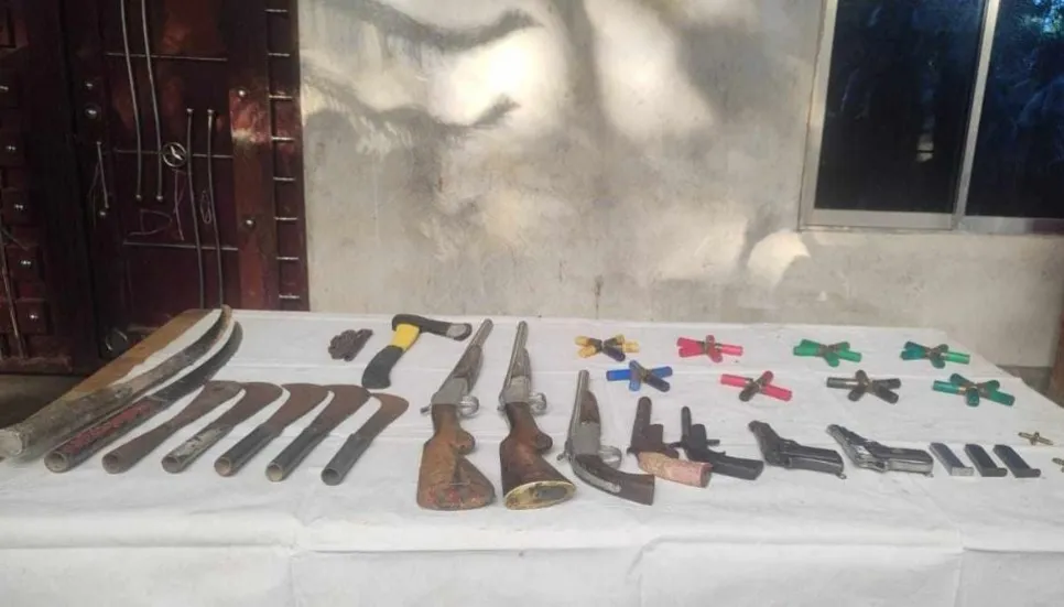 8 held with arms, ammunition in Cox's Bazar