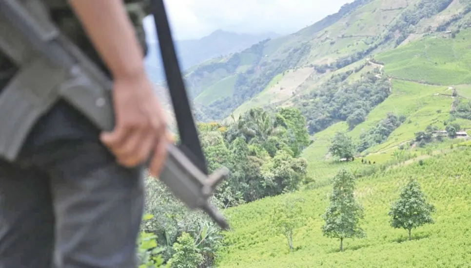 Colombia's cocaine canyon: The guerrilla turf impeding peace