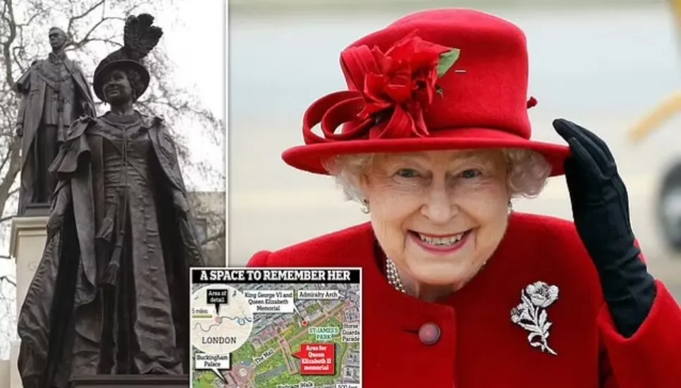 Central London site revealed for Queen Elizabeth II memorial