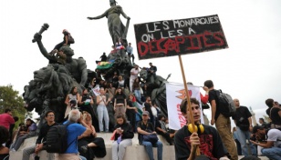 Over 100,000 protest in France against new PM