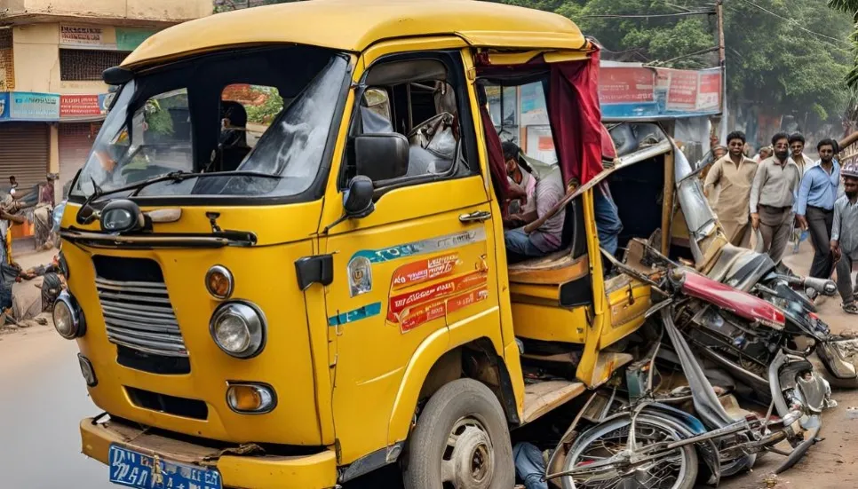 School teacher among 4 dead in Bagerhat road crash