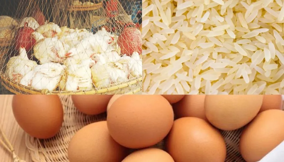 Rice, eggs, chicken prices hike while veggies offer some relief