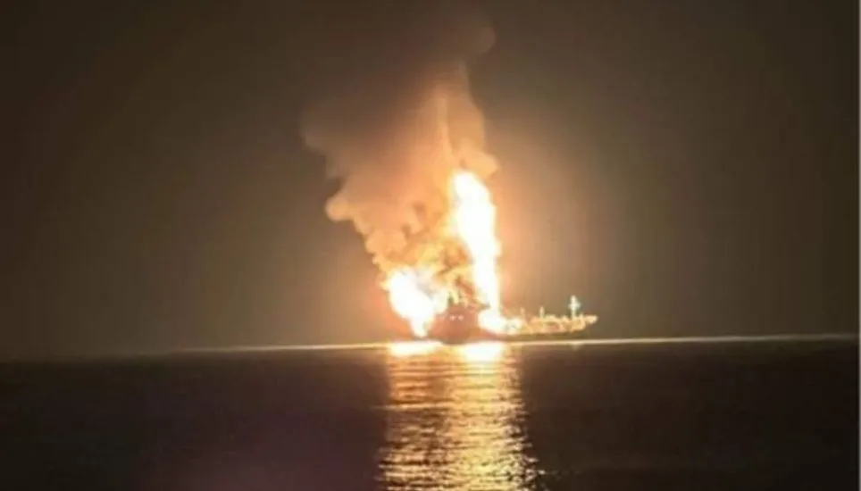 4 ships catches fire near Bay in 12 days