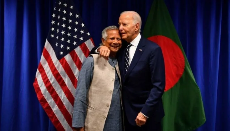 Biden offers full support to Yunus-led govt