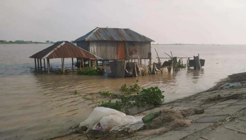 34 villages flooded in Kushtia, crops damaged