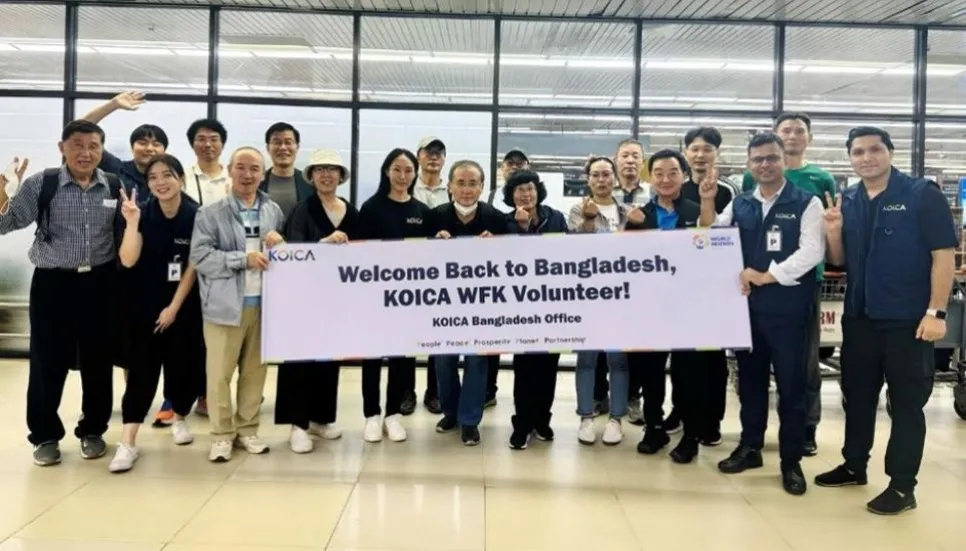 KOICA WFK volunteers return to Bangladesh