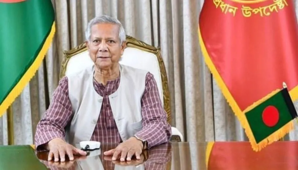 Prof Yunus expresses resolve for quick reform, election