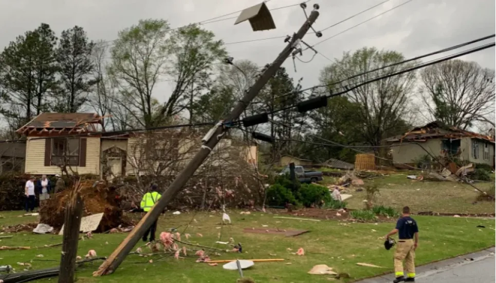 5 killed, power outage as tornadoes hit US' Alabama