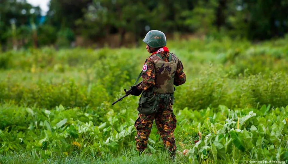 Myanmar army launches air strikes in Karen state, group says