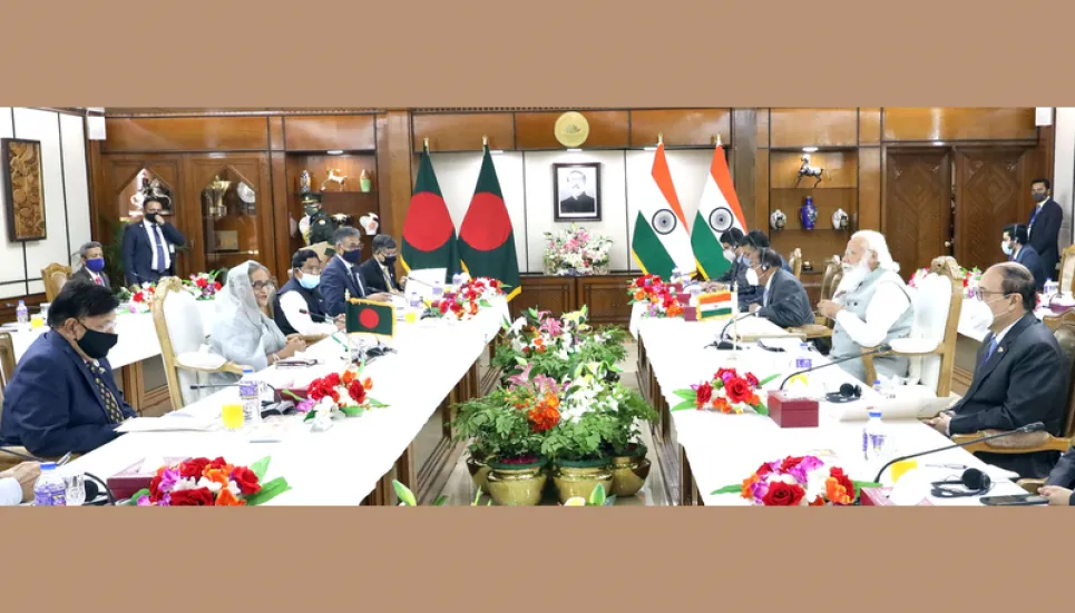 Dhaka, Delhi ink five MoUs to boost cooperation