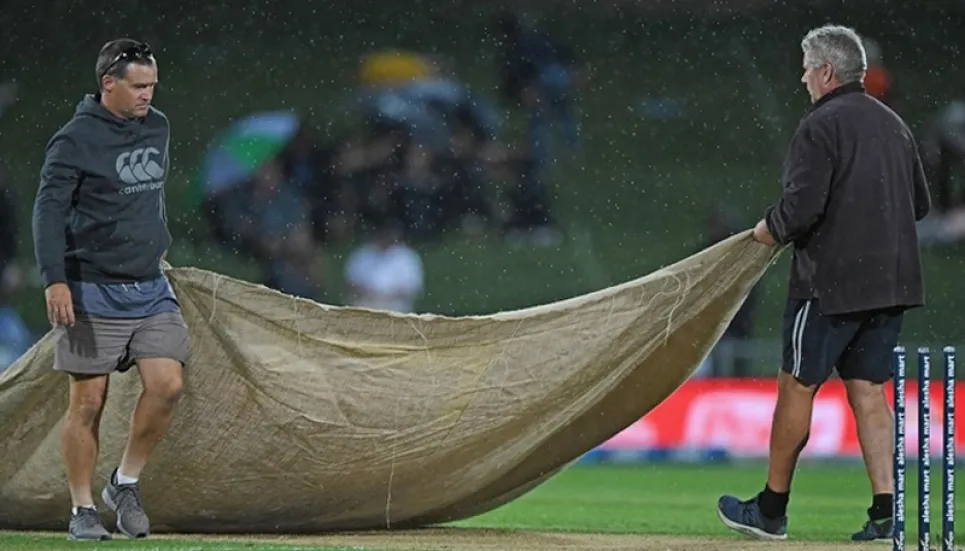 2nd T20I: Bangladesh need 170 in 16 overs as rain hits the game