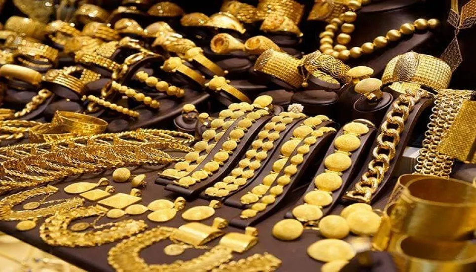Gold prices up by Tk1,283 per bhori