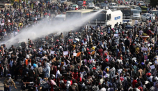 3 protesters shot dead in Myanmar as workers stage general strike