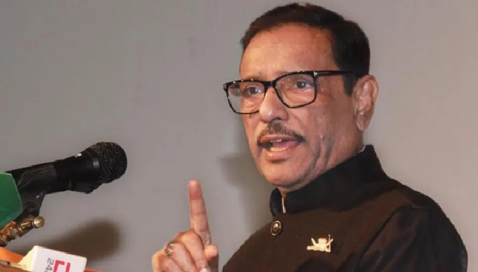 Fakhrul and BNP leaders should quit the party: Quader