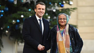 PM greets French President Macron on re-election 