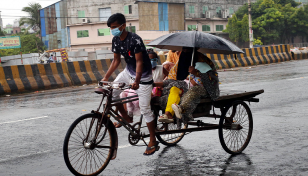 Rain likely in Bangladesh over 24hrs