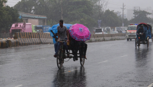 Rain likely in Dhaka with gusty wind 